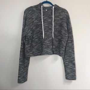 BDG hooded sweater gray size L